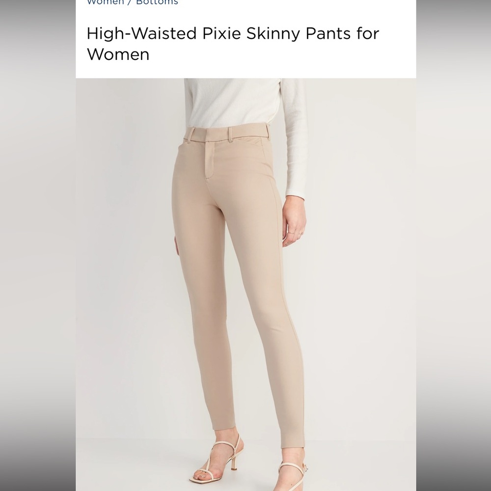 High-Waisted Pixie Skinny Pants for Women